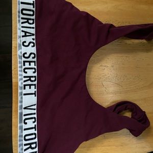 Victoria’s Secret maroon sports bra